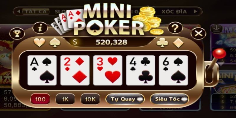 Game Mini Poker Co Tro Choi Quay Hu Cuc Hap Dan